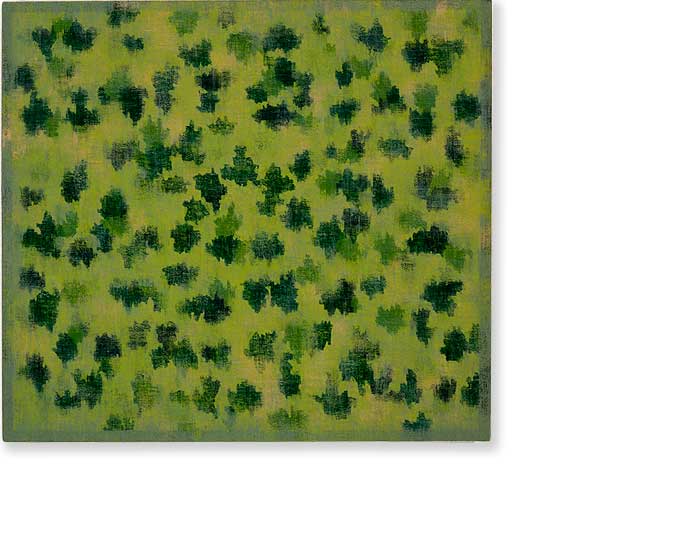 Ivy 1992 oil on canvas 28 x 31 inches